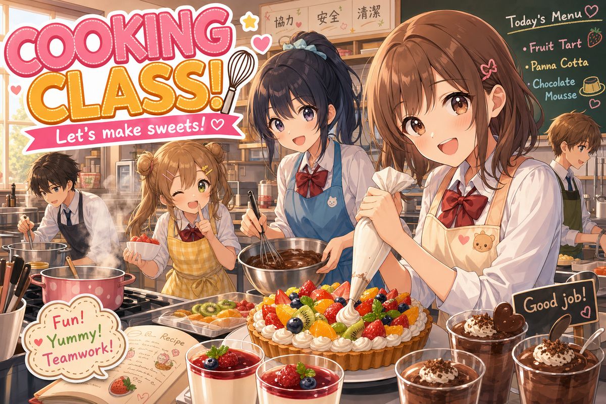 街拍影像动漫-美食动漫教程